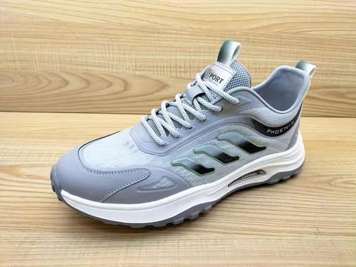 豪行舒适男鞋13223693时尚透气网布运动鞋 商品图0