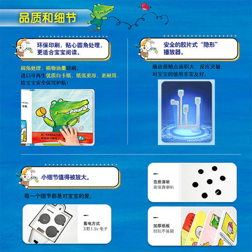 【恬妈推荐】0-3岁 宝宝行为习惯有声书 商品图1