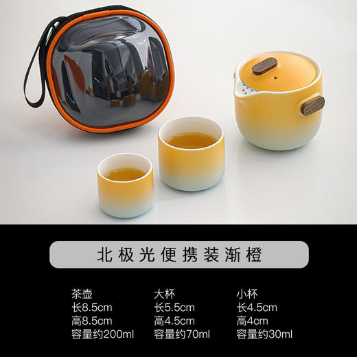 旅行茶具露营出差快客杯单人户外便携式收纳包简易功夫茶具小套装_ym 商品图8