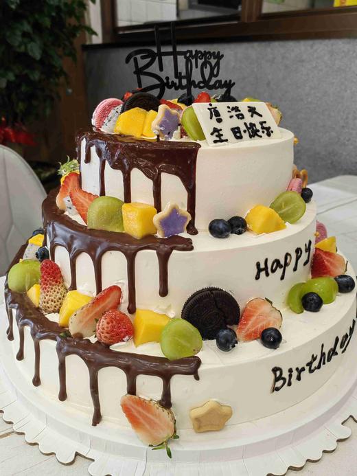 3层水果蛋糕 商品图0