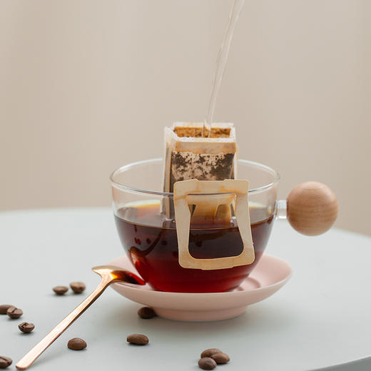 【为思礼】沐月茶咖杯  办公室用高颜值茶水分离陶瓷杯 莫兰迪色系烟花茶咖杯 商品图1