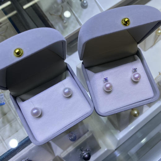 经典珍珠耳钉 商品图2