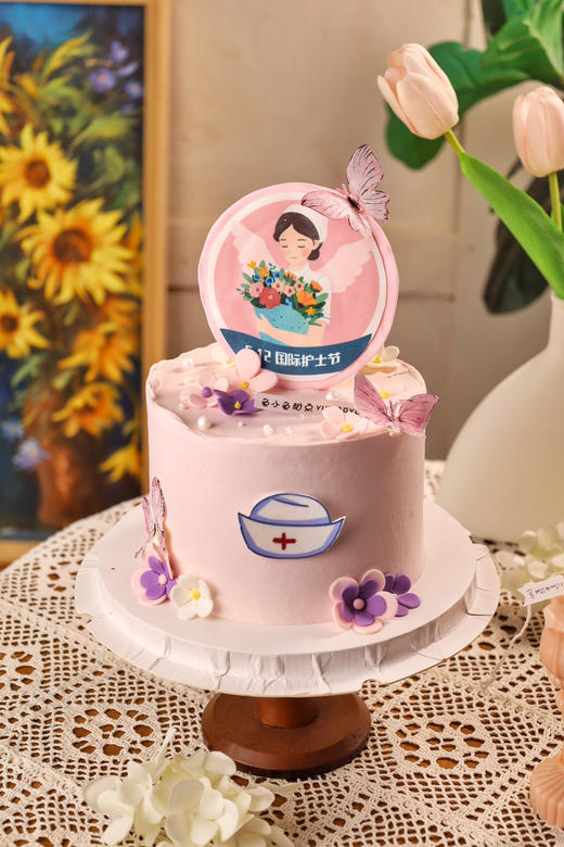 护士节快乐～蝴蝶小花 商品图0