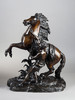 独角鹿西洋古董1860-1880年代法国出品纪尧姆 · 库斯图风格「Les chevaux de Marly 马利的骏马」主题青铜雕塑一对 商品缩略图2
