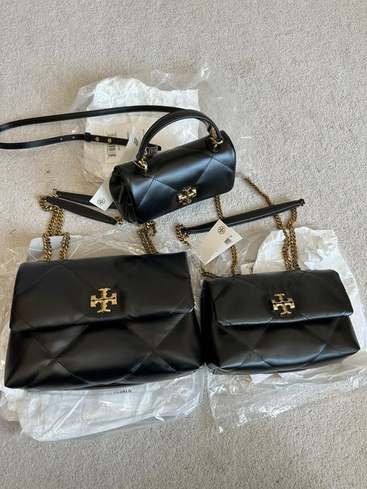 T&B女包新款小香风云朵包菱格链条单肩斜挎手提包 商品图8