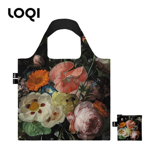 德国LOQI 博物馆系列   时尚艺术环保万用袋 折叠大容量单肩手提购物袋承重40斤防泼水 商品图7