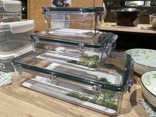 【3折清仓3件套】韩国可买思食品级PP材质保鲜盒三件套(保鲜盒325mL+1780mL+2L) 商品图2