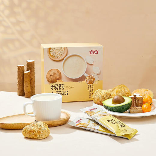 燕之坊 猴头菇山药粉 五谷杂粮粗粮粉 营养早餐粉 冲饮代餐即食粉 猴头菇山药粉 320g 商品图0