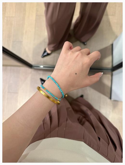 toryburc* 天然绿松石项链 商品图13