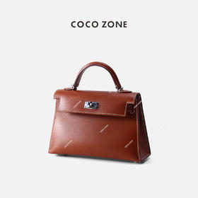 COCO ZONE高级感女士手提轻奢复古气质单肩包包 CC2A0099