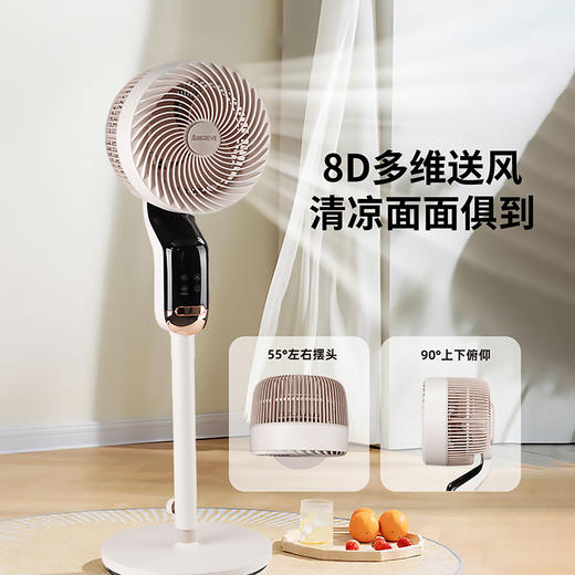 Abereve 艾贝丽360°智能语音空气循环扇ABL-FS2102 商品图3