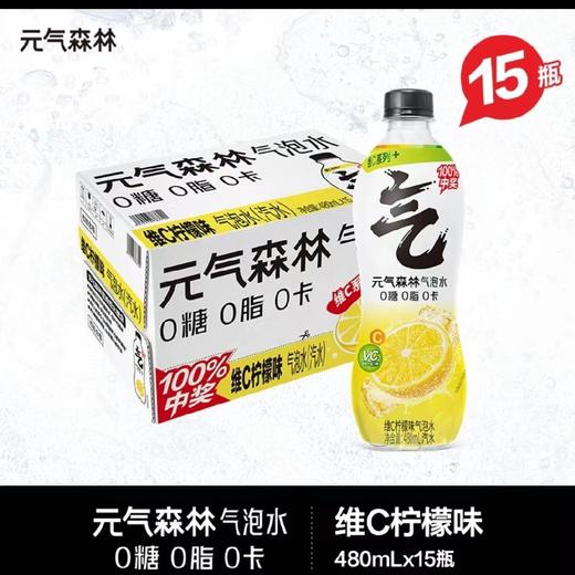 【批发】元气森林维C柠檬味480*15 商品图0