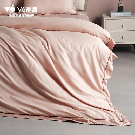 QFZ1-066雅境/玉粉色/床单款四件套 商品图3