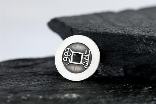 矩德泉坊 纯银手作 乾隆通宝宝泉局（2.6厘米版）WQ240400774 商品图5