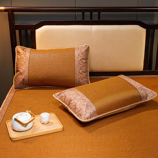 【严选品质】席之南夏季加厚双面凉席 植物选料 拒绝色素添加 加厚高档藤竹 商品图3