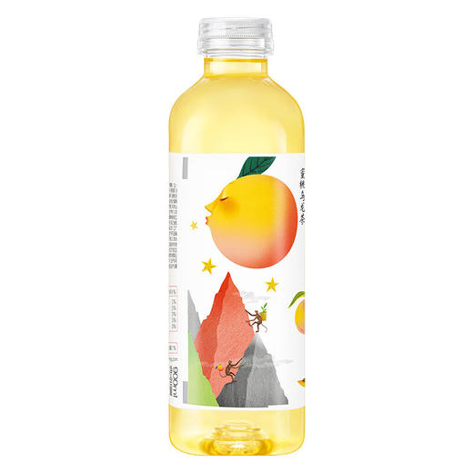 农夫山泉茶π蜜桃乌龙茶900ml 商品图3