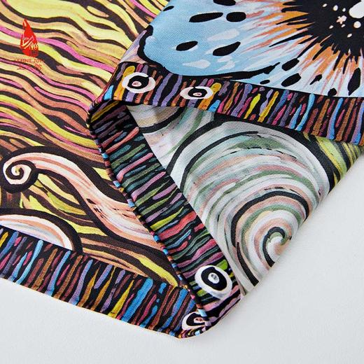 SAINTJOY/上久楷真丝方巾 双面印花真丝方巾 油墨星空  FJS23069 商品图11