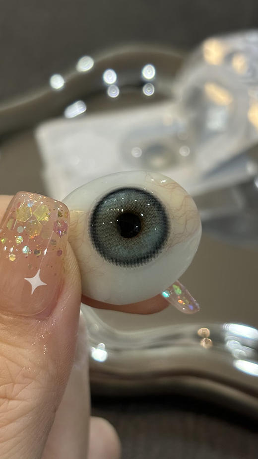 HYPERCON 艺术生 年抛 两片 14.2mm 参考着色 13.3mm 基弧 8.6 含水 38% 韩国进口 商品图4