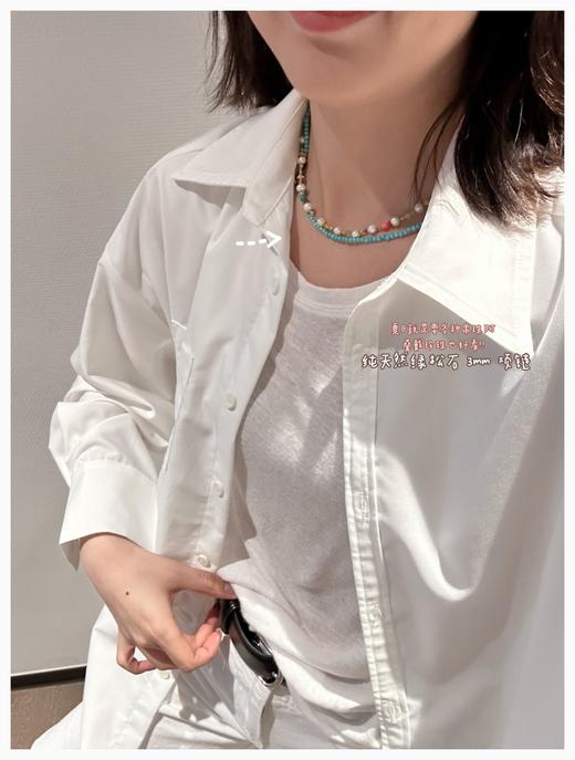 toryburc* 天然绿松石项链 商品图10