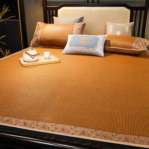 【严选品质】席之南夏季加厚双面凉席 植物选料 拒绝色素添加 加厚高档藤竹 商品图1