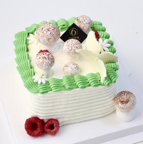 【开心小蘑菇蛋糕】