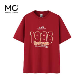 女装圆领数字印花大版短袖T恤-31613T4222015