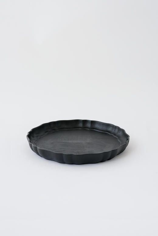 李钏毅&郭章乐22葵口席纹盘 商品图0