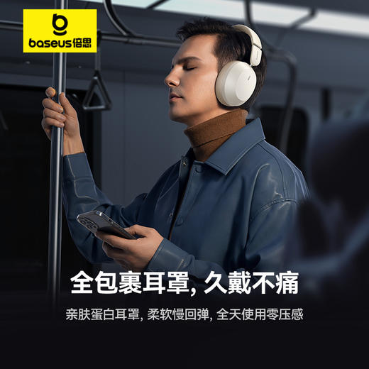 倍思 Bass系列 35 max 头戴式蓝牙耳机 商品图4