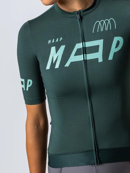 MAAP 女士 Adapt Training Jersey 短袖骑行服 藻光绿 商品图4