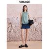 VIMAGE纬漫纪夏季新款气质显瘦轻薄无袖背心上衣V2113727 商品缩略图1