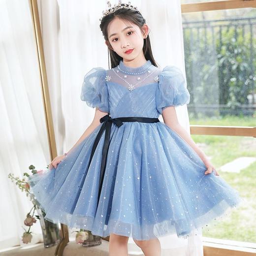 夏季仙女洋气小女孩网纱蓬蓬公主裙A2205 商品图2