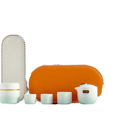 旅行茶具露营出差快客杯单人户外便携式收纳包简易功夫茶具小套装_ym 商品图4