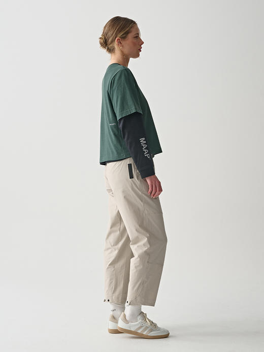 MAAP 女士 Essentials Tee 棕柏绿 休闲T恤 商品图1