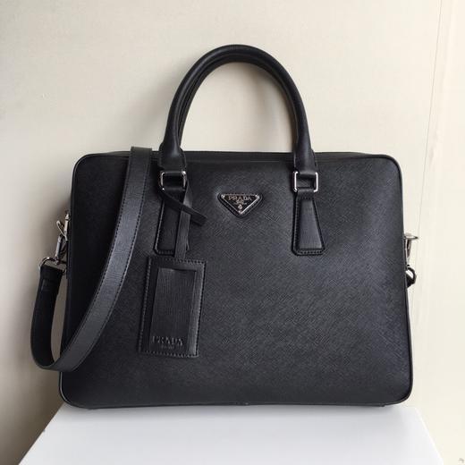 男士商务公文包大容量笔记本电脑手提包牛皮单肩斜挎包出差男款 商品图3