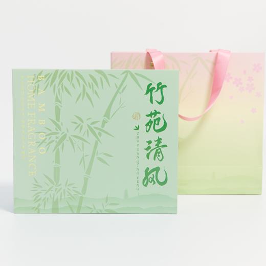 牛首山竹苑清风香氛礼盒香薰蜡烛无火蜡片散香器家居卧室持久车载香水 商品图4