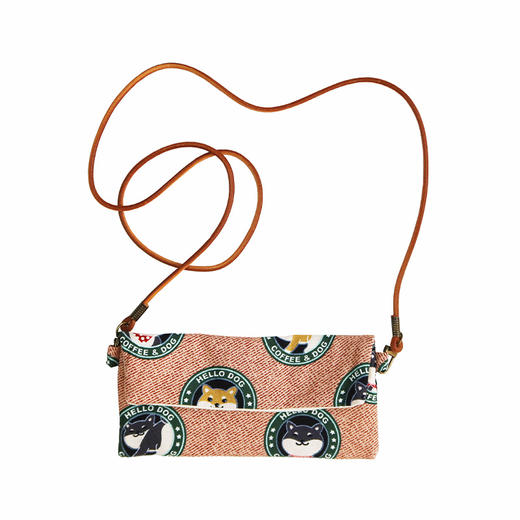 HUJI祤集Comfy斜挎包插画柴柴柴犬 商品图1