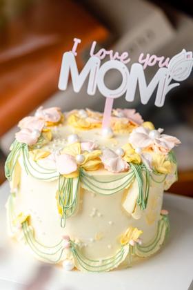 烤爱·生日蛋糕系列·莫耐的花园·女生女神母亲蛋糕 奶油坚果·聚会生日节日【仅限深圳同城配送】