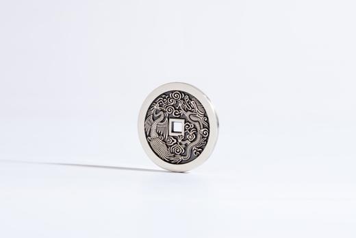 矩德泉坊 纯银手作  太平富贵背龙凤（3厘米版）  QY405000777 商品图1