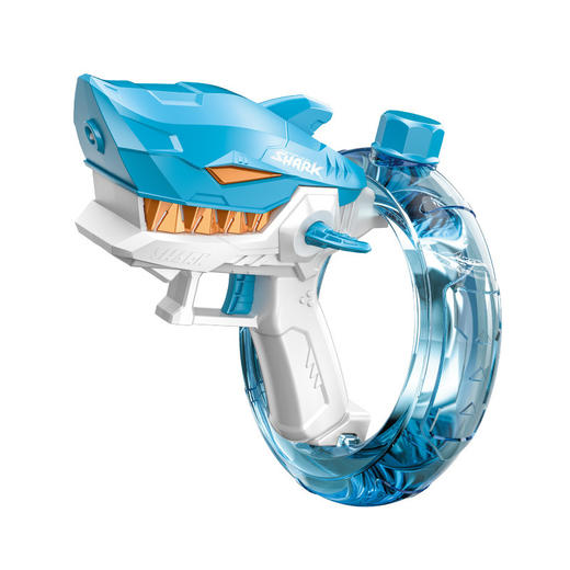 【六一热卖！畅玩海滩游泳池】新款全自动连发水枪，夏日戏水必备，鲨鱼电水枪，惊心动魄全自动连发，轻松击败海盗船！超强射程，畅玩海滩游泳池，快乐加倍！ 商品图6