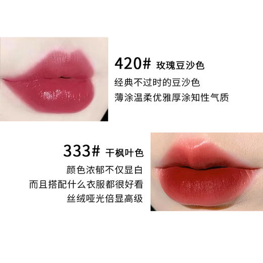 【保税仓直发】Estee Lauder/雅诗兰黛 新款绒雾小金管口红3.5g #333 #420 带盒 商品图4