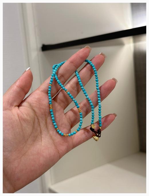 toryburc* 天然绿松石项链 商品图11