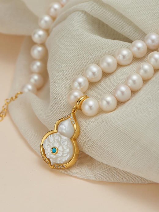 金福葫芦项链 商品图4