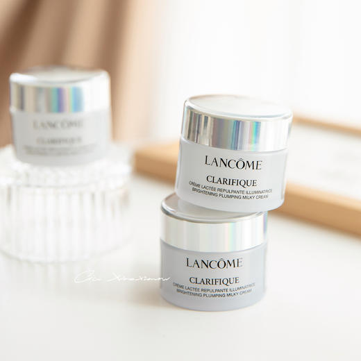 3瓶价=45ml！Lancome/兰蔻净澈焕肤亮白霜15ml 体验装保湿提亮 改善暗黄极光面霜 商品图6