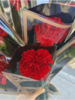 单支红色康乃馨花束3支 商品缩略图2