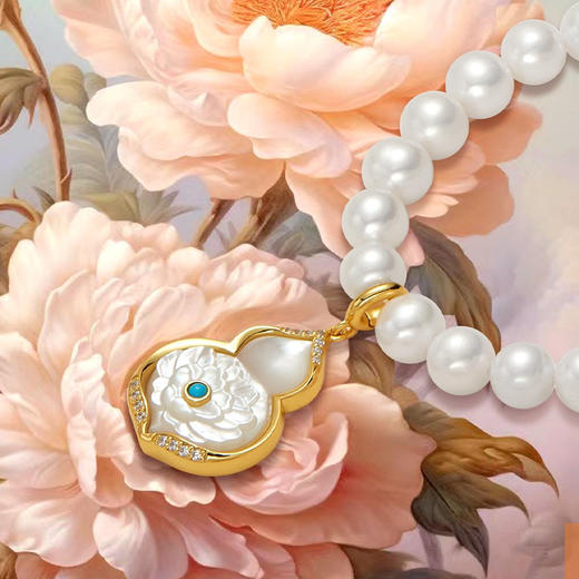 感恩节 金福葫芦项链 商品图3