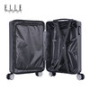 ELLEHOMME-创意竖纹拉链旅行箱EH2019-黑色 商品缩略图4