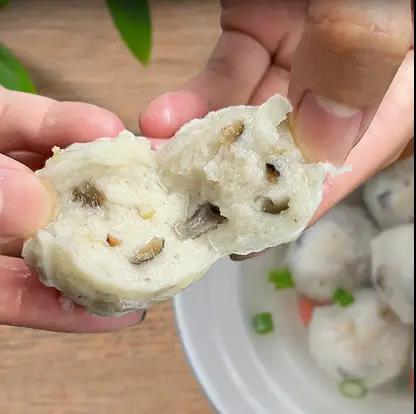 0593【国企严选，山海食材】山海交响手工海参鱼丸黄鱼肉丸鲜嫩爽口有劲道鲜活黄鱼底播海参组合鱼丸 商品图3