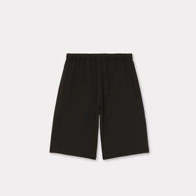 KENZO 高田贤三 男士手绘老虎徽标印花棉质休闲短裤 黑色 FE55 PA806 4MF 99J