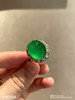 4262504，玻璃艳绿蛋面戒指，具体价格微信咨询 商品缩略图7