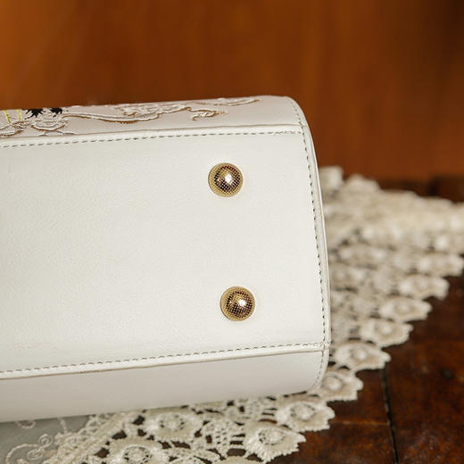 【祥鹤报喜】古风绣花链条包，古风旗袍宴会手提包QB 商品图2